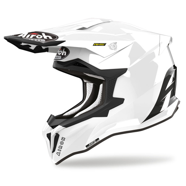 AIROH Airoh Strycker Color White Gloss Helmet Airoh